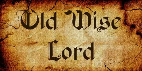 Old Wise Lord Font 1