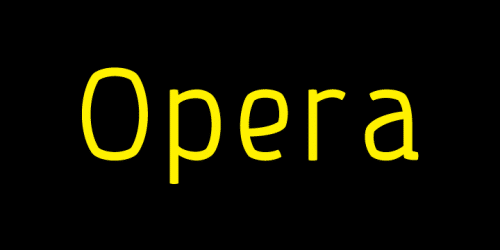 Opera Font Family 1