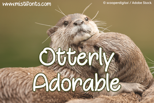Otterly Adorable Font 1