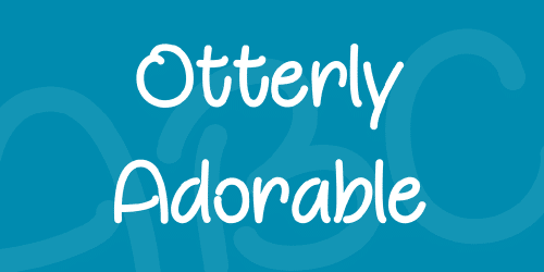 Otterly Adorable Font 5