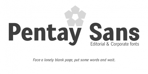 Pentay Sans Font Family 3