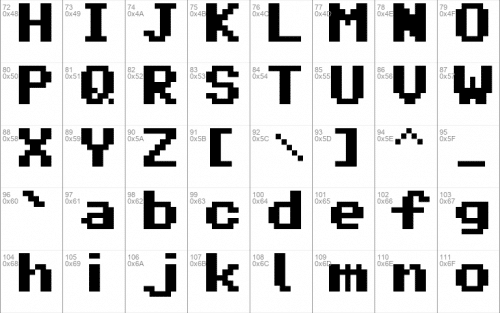 Pixel Sans Serif Font 3