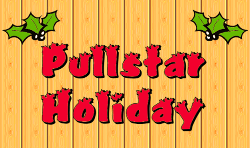 Pullstar Holiday Font 1