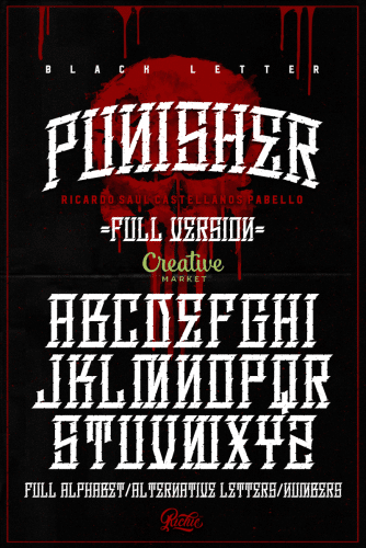 Punisher Font