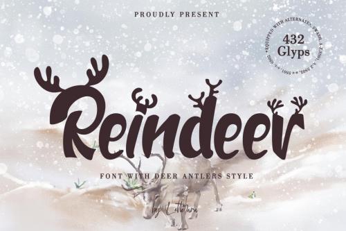 Reindeer Font 1