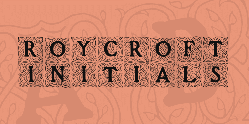 Roycroft Initials Font 1