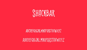 Shockbar Font 2