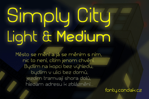 Simply City Font 1