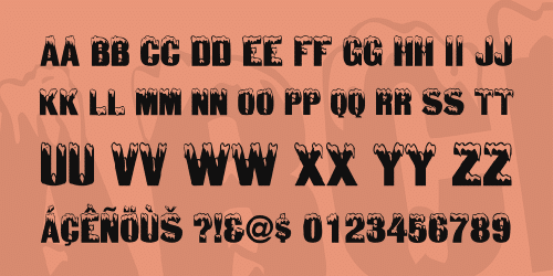 Snowtop Caps Font 2
