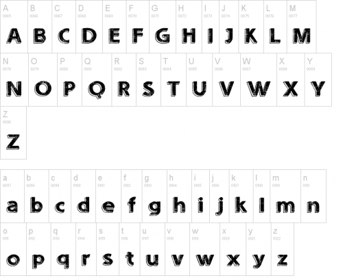 Sounds Eroded Font 2