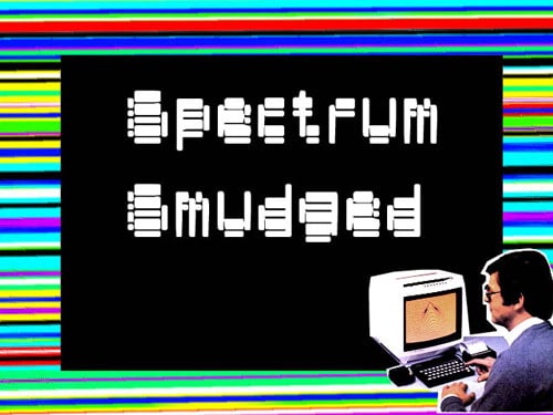 Spectrum Smudged Font 1