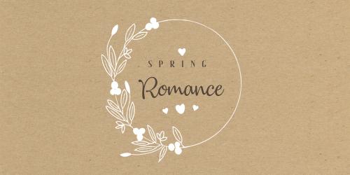 Spring Romance Font 1