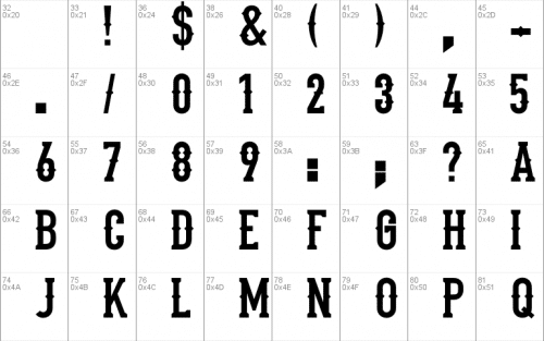 Stadium Font 1