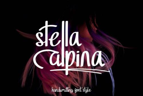Stella Alpina Script Font 1