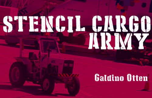 Stencil Cargo Army Font 1