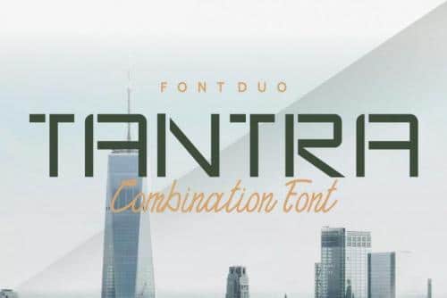Tantra Combination Font 1