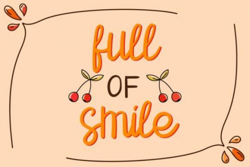 Thankful SUNDAY Font 3