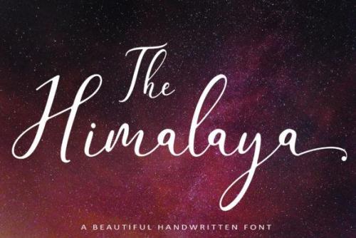The Himalaya Font 1