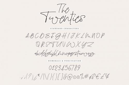The Twenties Font 10