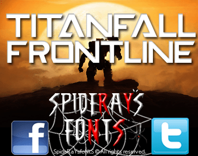 Titanfall Frontline Font 1
