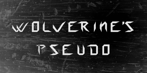 Wolverine's Pseudo Font 1