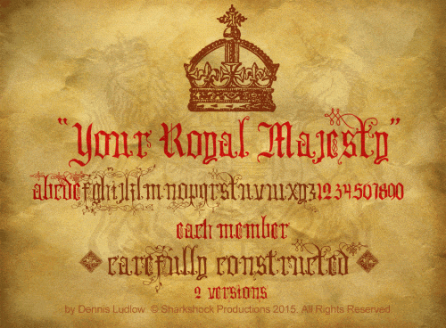 Your Royal Majesty Font 1