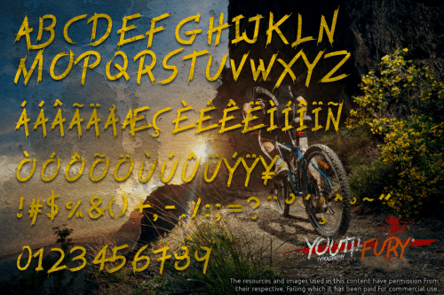 Youth Fury Font 2