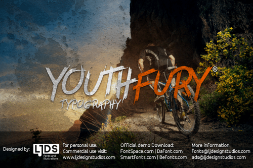 Youth Fury Font 3