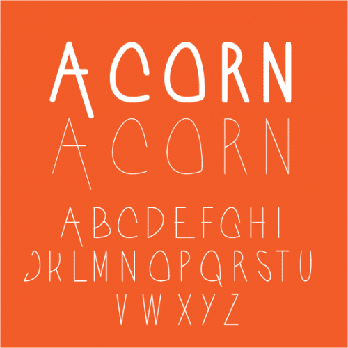Acorn Font