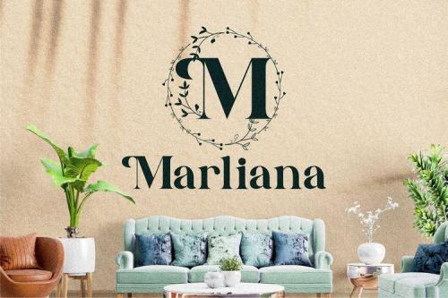 Alexandria Monogram Font 1