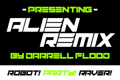 Alien-Remix-Font