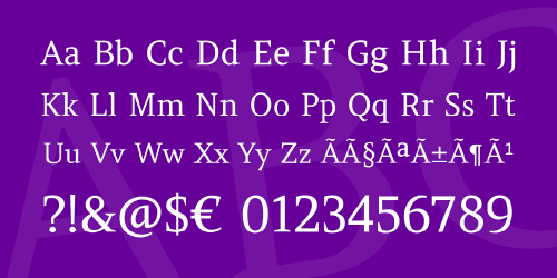 Amethysta Font 4
