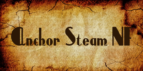 Anchor Steam NF Font 1