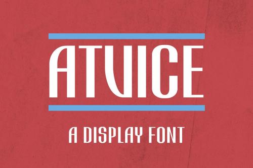 Atvice Font 1