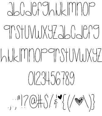 Baby Lexi Font 2