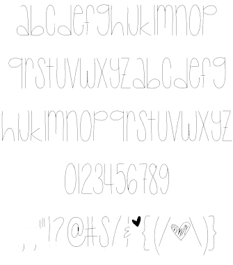 Baby Lexi Font 3