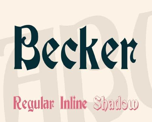 Becker-Font-0