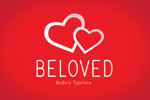 Beloved Modern Typeface