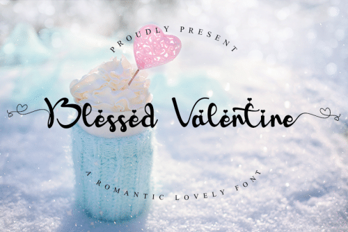 Blessed Valentine Font
