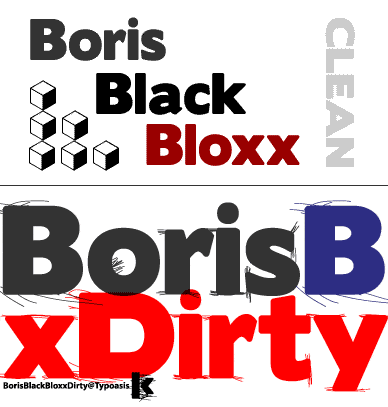 Boris Black Bloxx Font