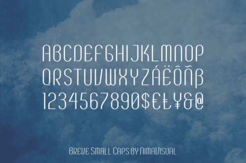 Breve SC Font 3