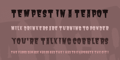 Butcherman Font 2