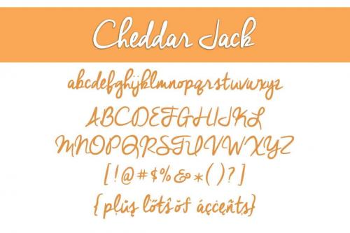 Cheddar Jack Font 4