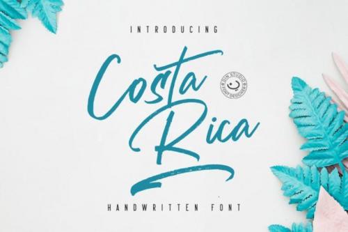 Costa Rica Brush Font 1