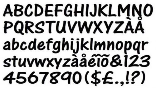 Curious George Font 2