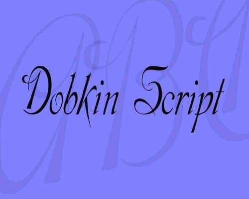 Dobkin-Script-Font-0