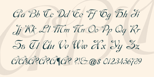 Dobkin Script Font 3