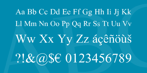 Doulos SIL Font 4