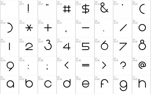 Eight One Font 1
