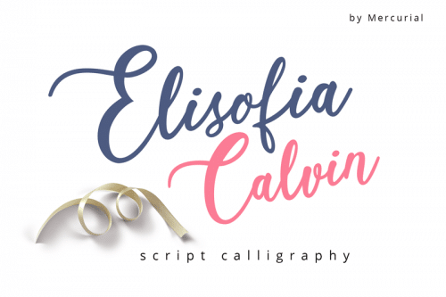 Elisofia Calvin Font 1
